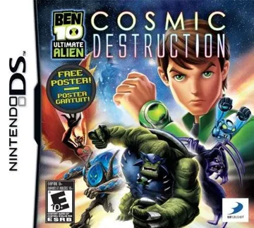 Ben 10 - Ultimate Alien - Cosmic Destruction (USA) (En,Fr,De,Es,It) box cover front